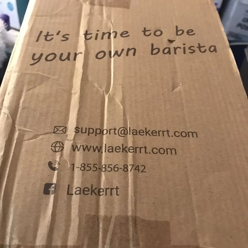 Laekerrt Espresso Machine 20 Bar Coffee Maker CMEP02 with Commercial Milk Frothe